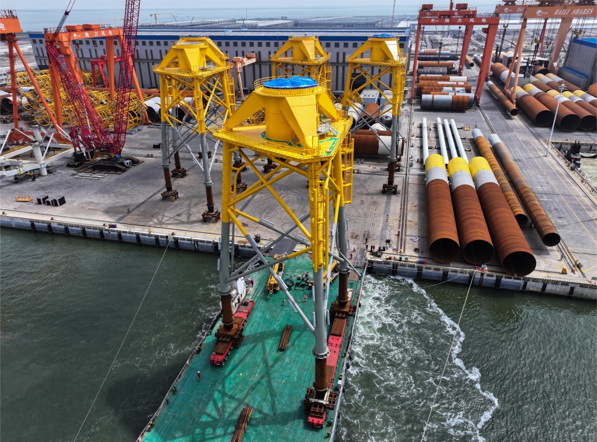 Cómo China continental está transformando el mercado de cimentaciones para eólica marina