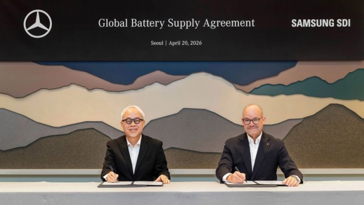 La surcoreana Samsung SDI suministrará baterías para vehículos eléctricos a Mercedes-Benz