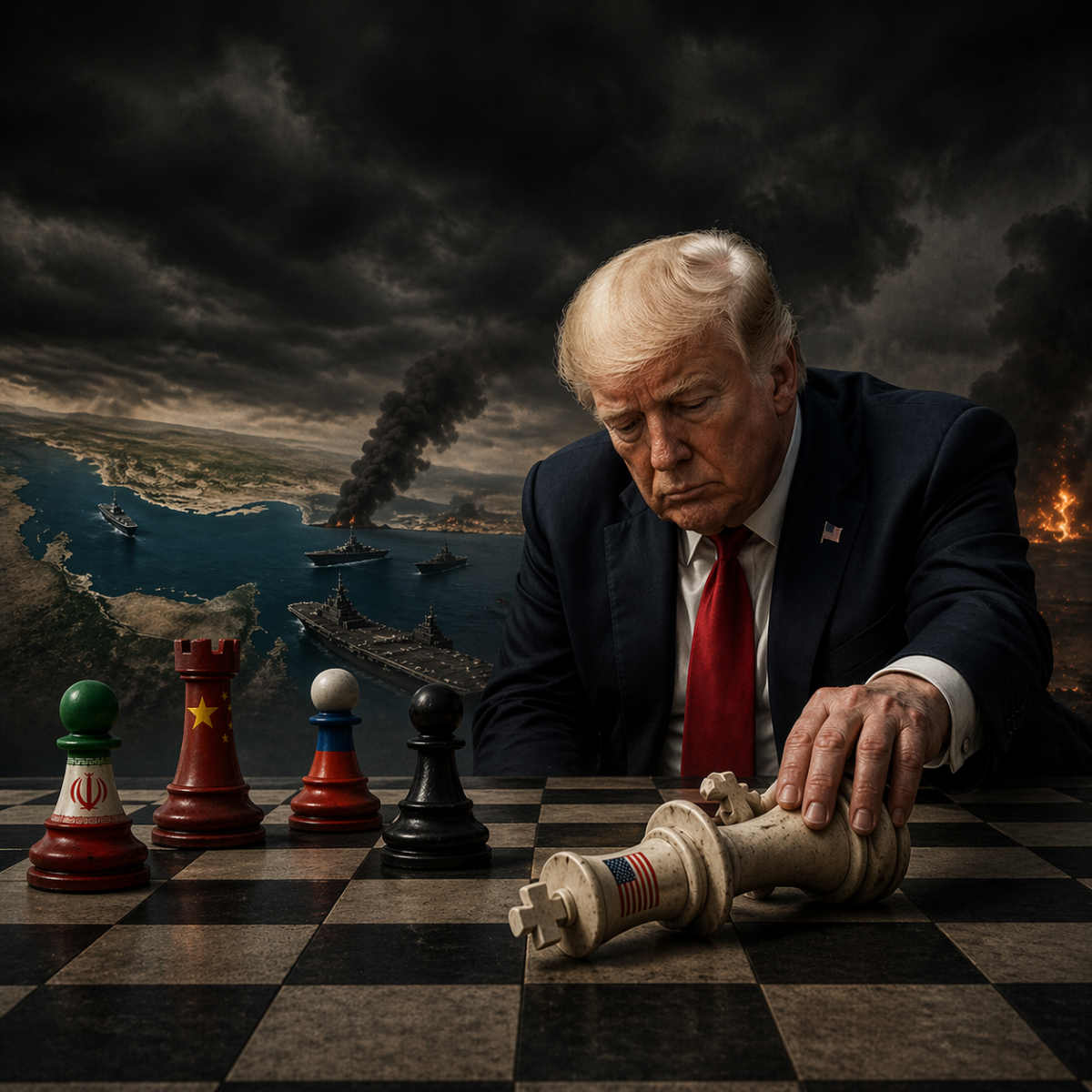 Fin de la partida, Sr. Trump: la guerra por Ormuz será su tumba política