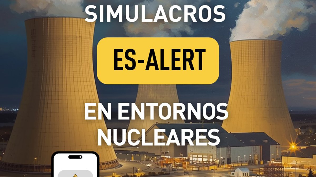  Protección Civil realiza un simulacro de prueba de la activación del sistema ES-Alert en los municipios situados en los entornos de centrales nucleares