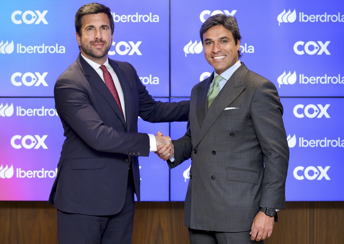 Cox cierra la compra de Iberdrola México por 4.000 millones de dólares