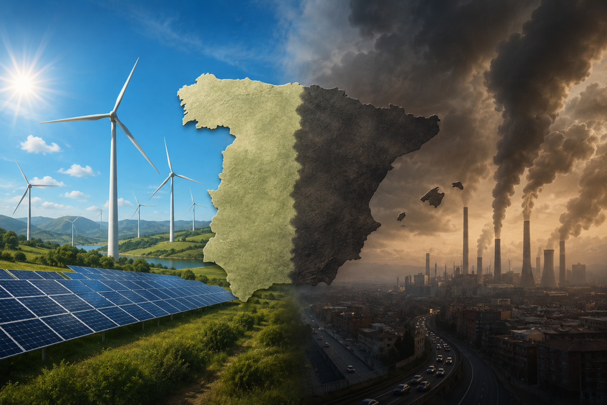 La gran paradoja de España: bate récords de generación renovable pero a la vez aumenta las emisiones