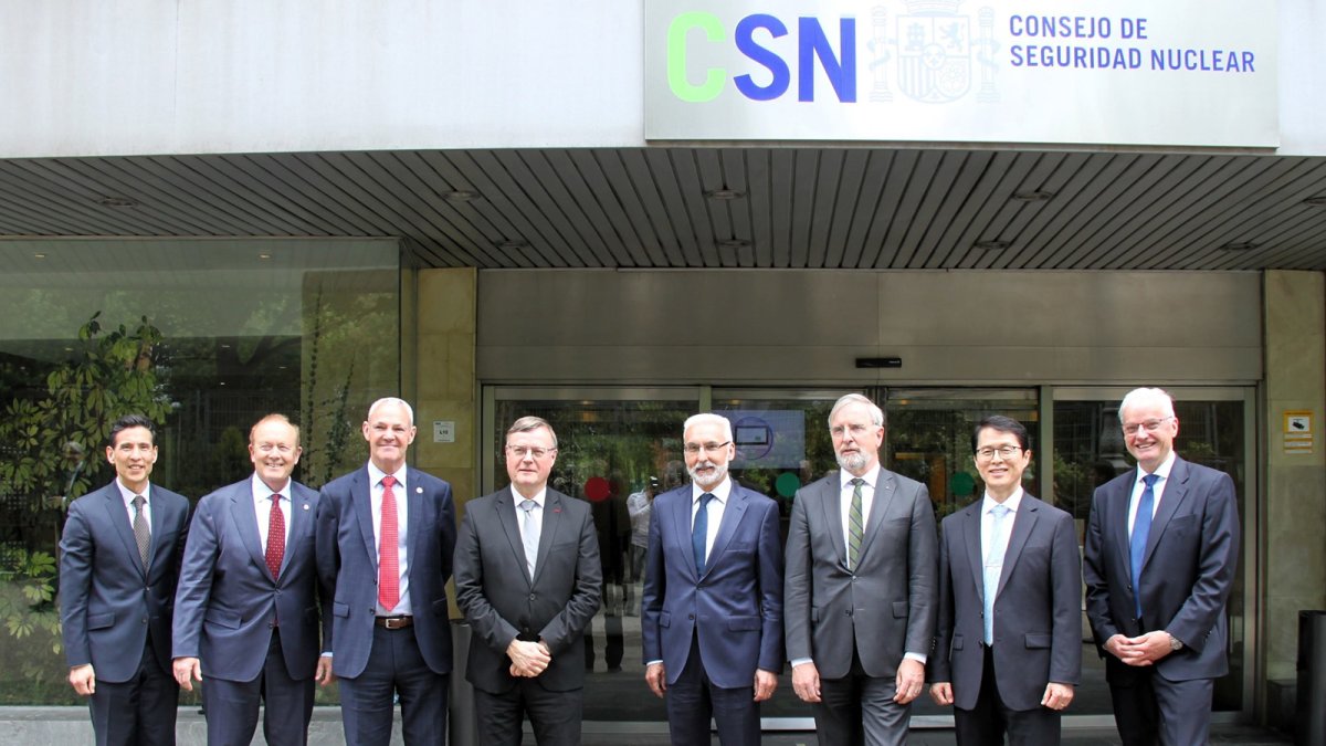 España acoge la 57.ª reunión de la Asociación Internacional de Reguladores Nucleares en la sede del CSN