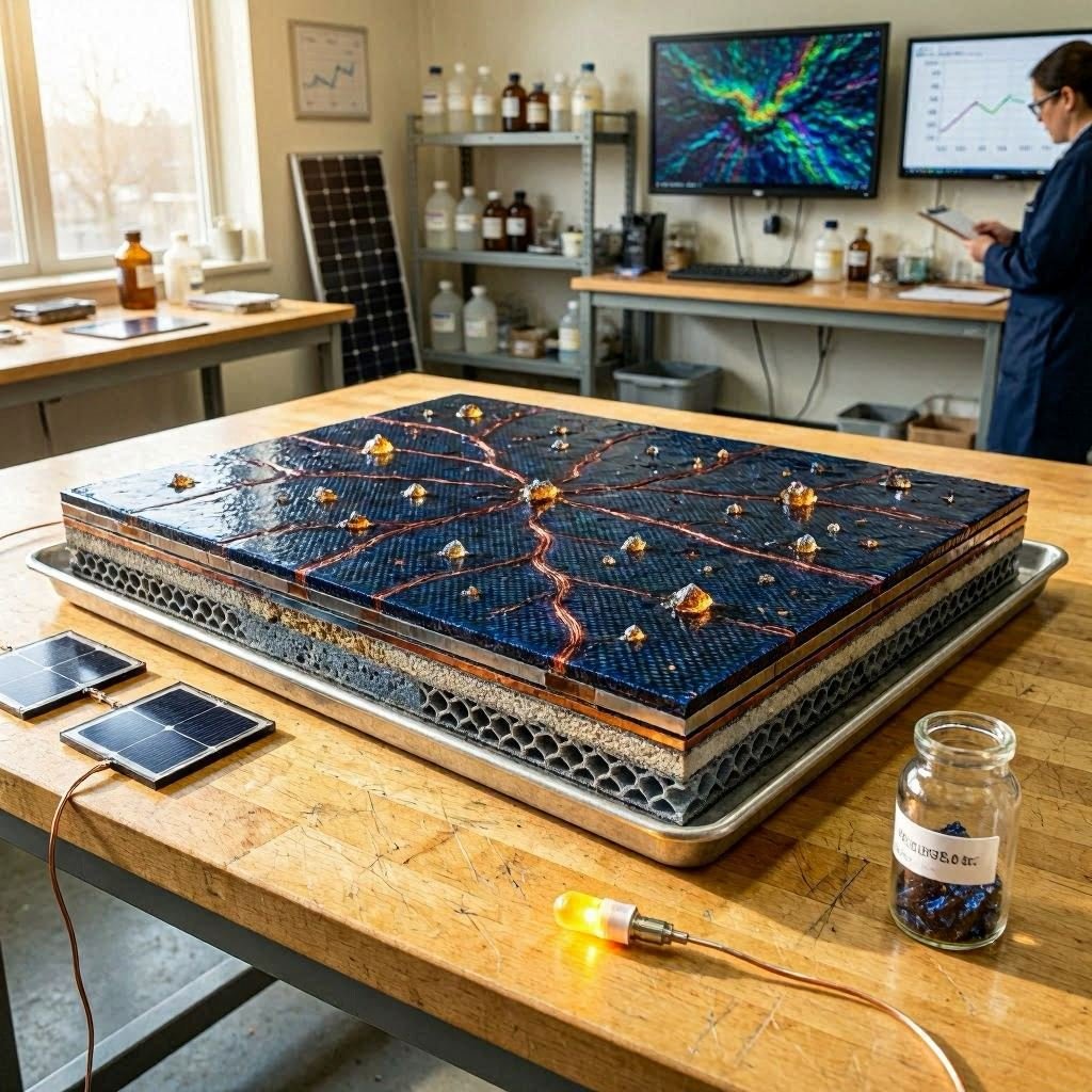 Un material, parecido al ADN humano, consigue almacenar energía solar como una batería recargable