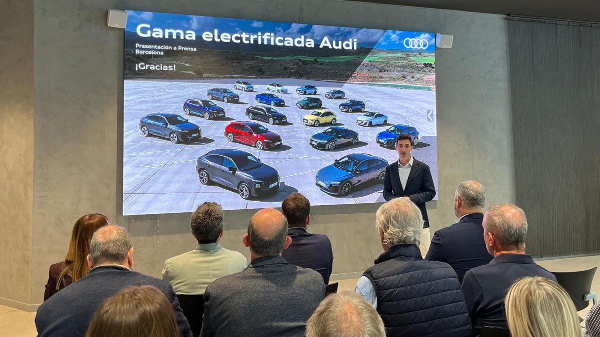 Audi aumenta en un 3,5% las ventas de su gama electrificada desde enero de 2026