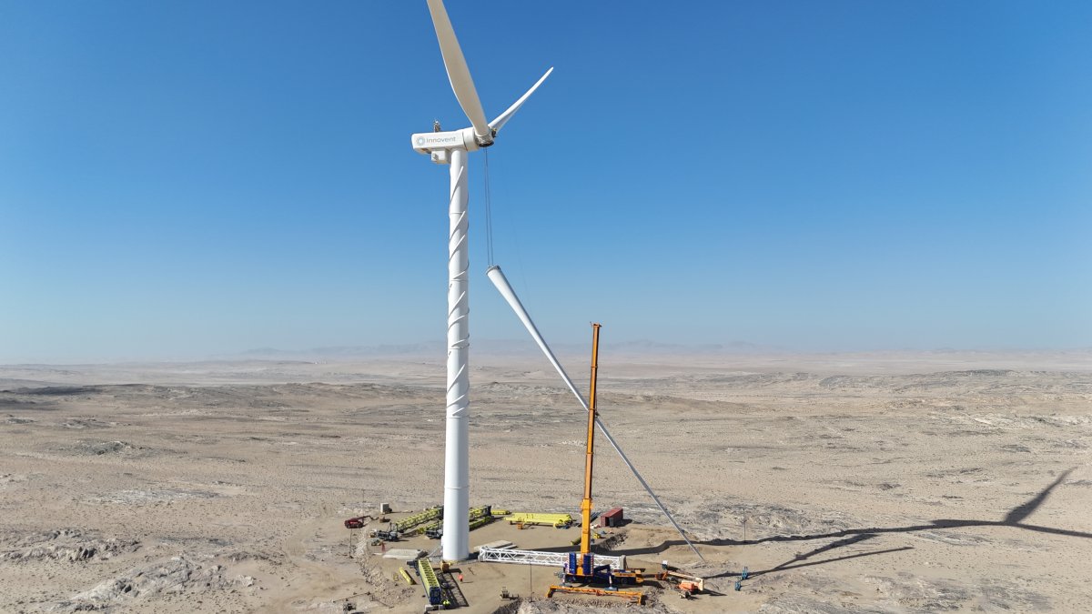 Sistema de instalación sin grúas Skylift.