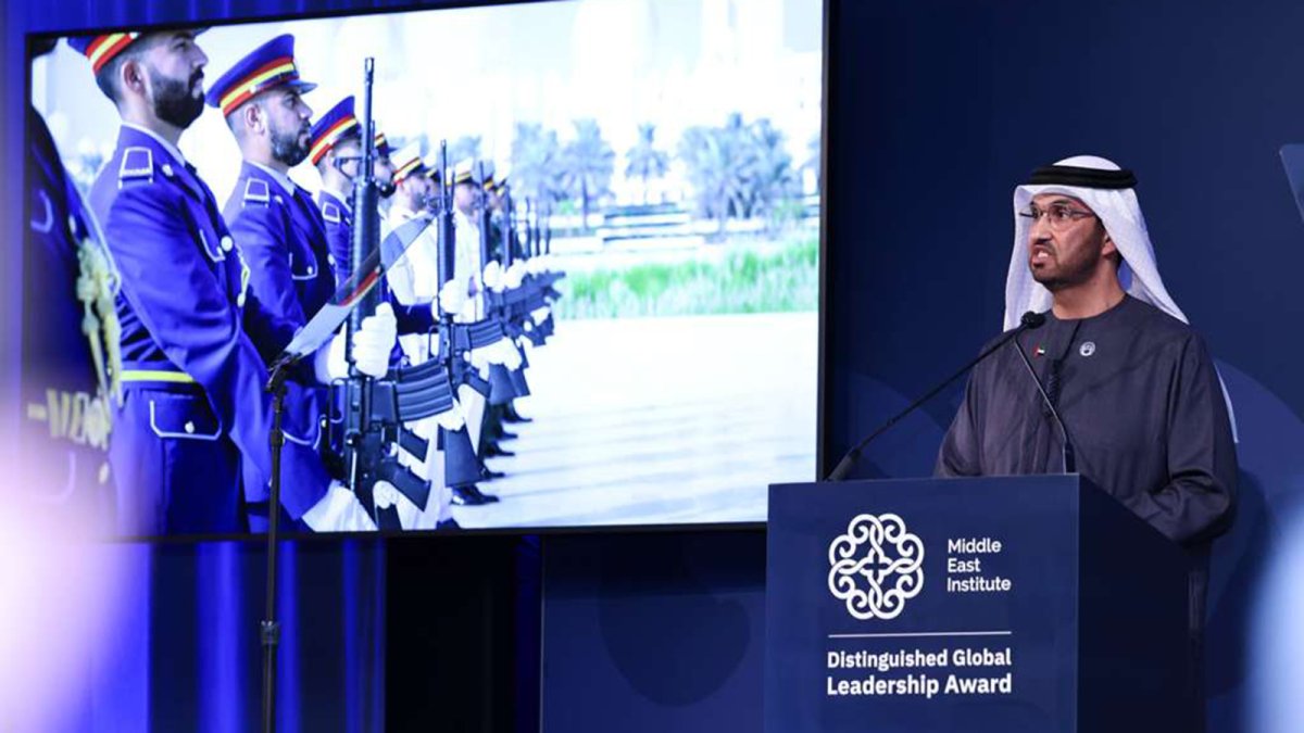 El consejero delegado de la petrolera Adnoc, Sultan Al Jaber.