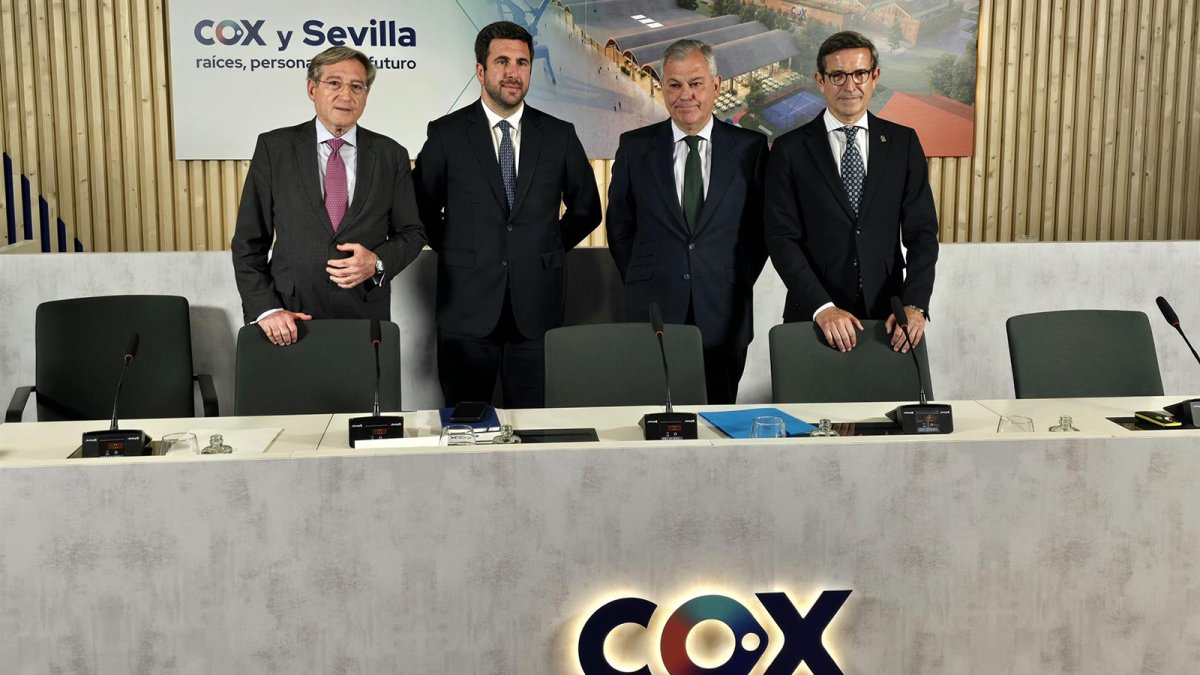 Cox trasladará su sede al Puerto de Sevilla y ampliará su capacidad hasta 2.000 empleados