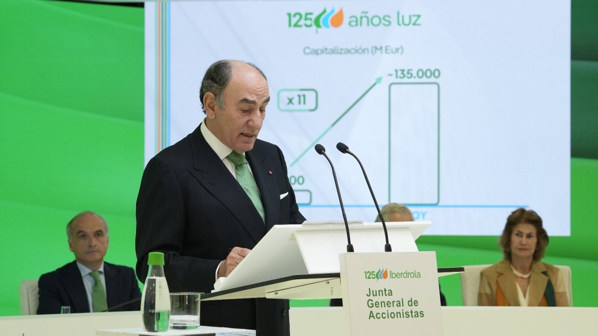 El presidente de Iberdrola, Ignacio Sánchez Galán.