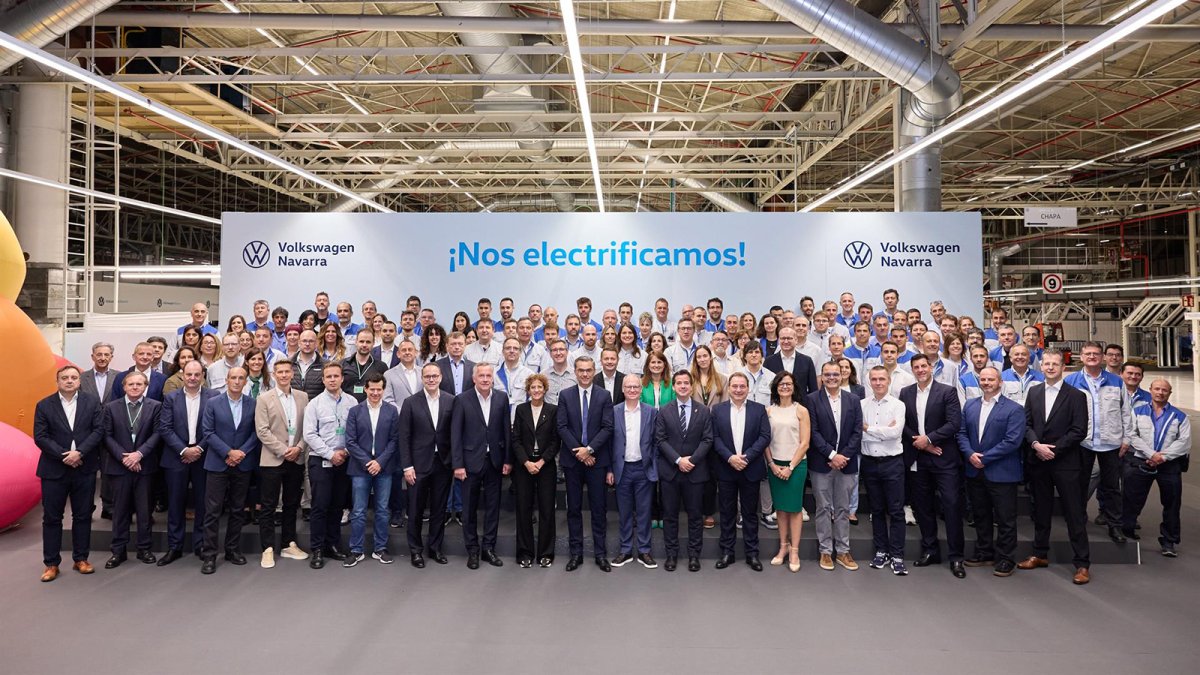 Volkswagen Navarra inicia la producción de coches eléctricos con el Skoda Epiq