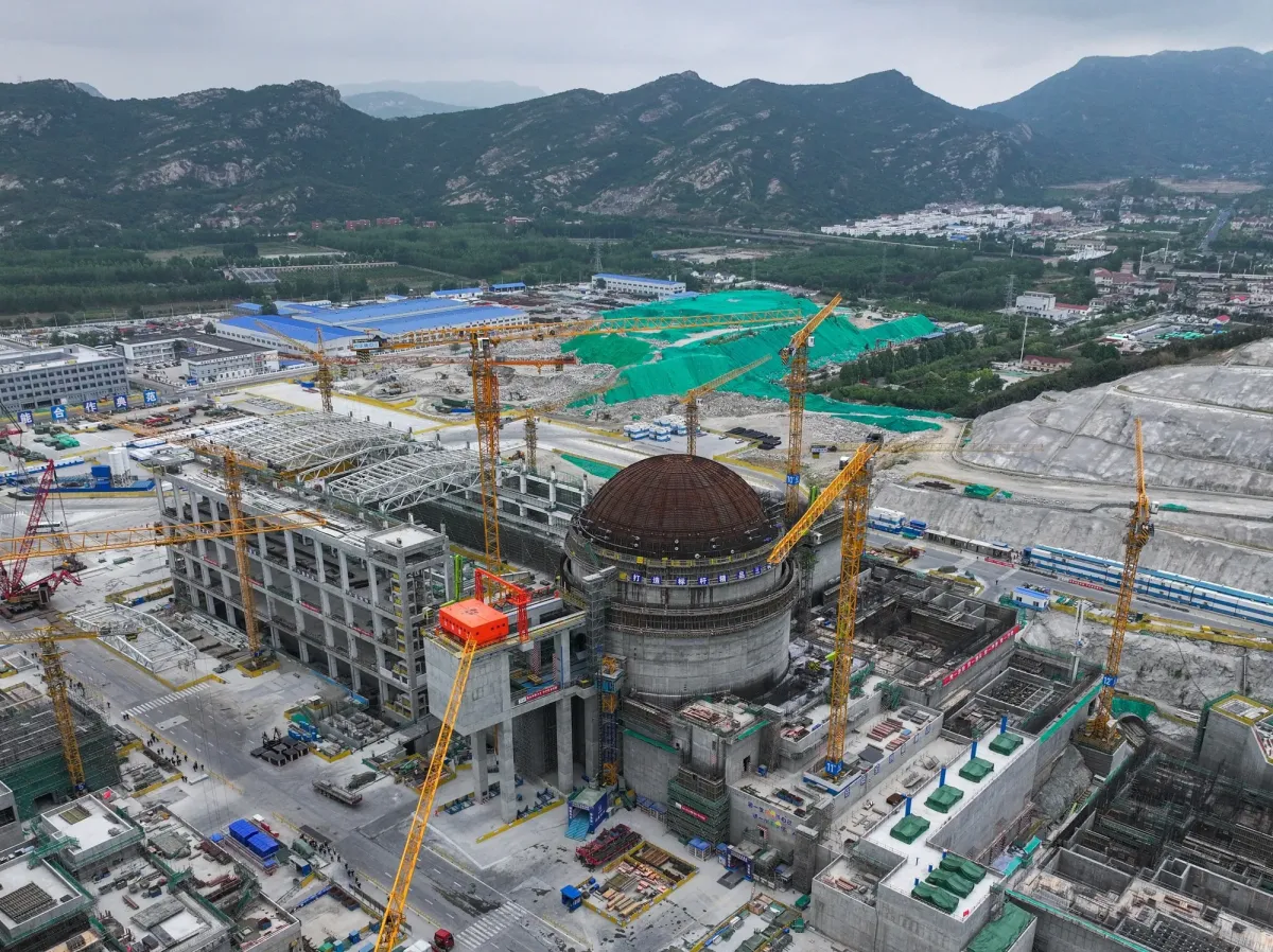 La capacidad de energía nuclear china casi se ha duplicado desde 2016