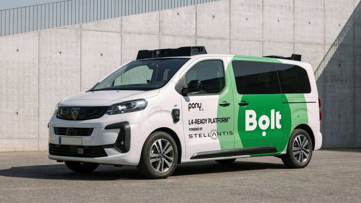 Bolt, Pony.ai y Stellantis lanzan un programa piloto de movilidad autónoma en Luxemburgo