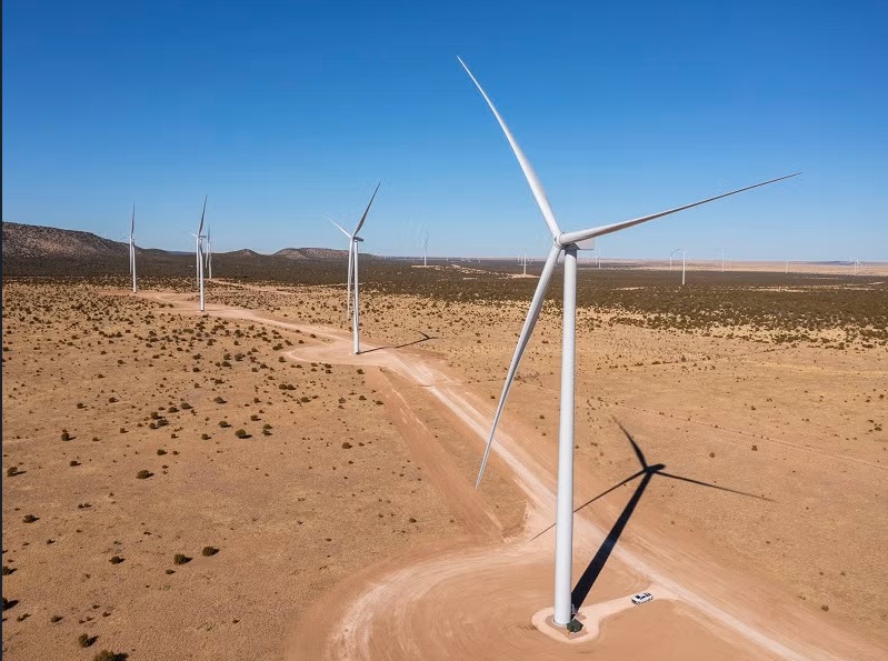El parque eólico SunZia tiene una capacidad de 3.650 megavatios.