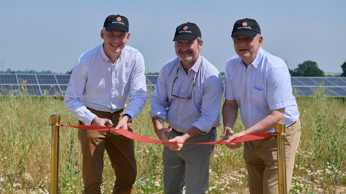 Sonnedix inaugura una planta solar de 60 MW en Reino Unido