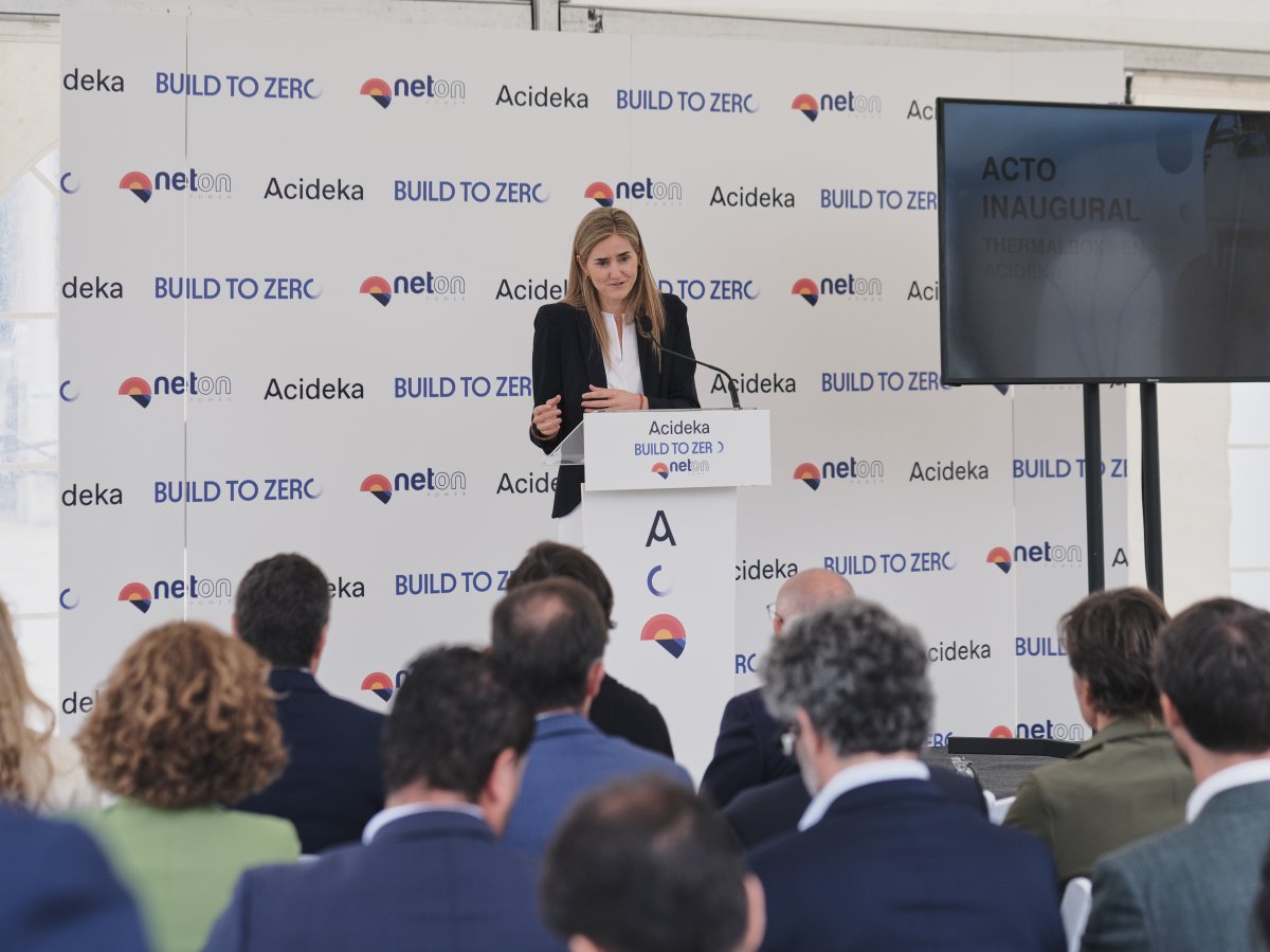 Acideka se convierte en la primera planta química que descarboniza el 100% de su producción de calor industrial con renovables y almacenammiento térmico