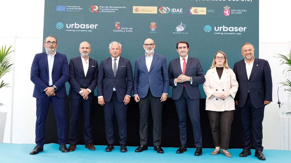 Urbaser inicia en El Bierzo la primera planta de reciclaje de baterías de litio de la Península Ibérica