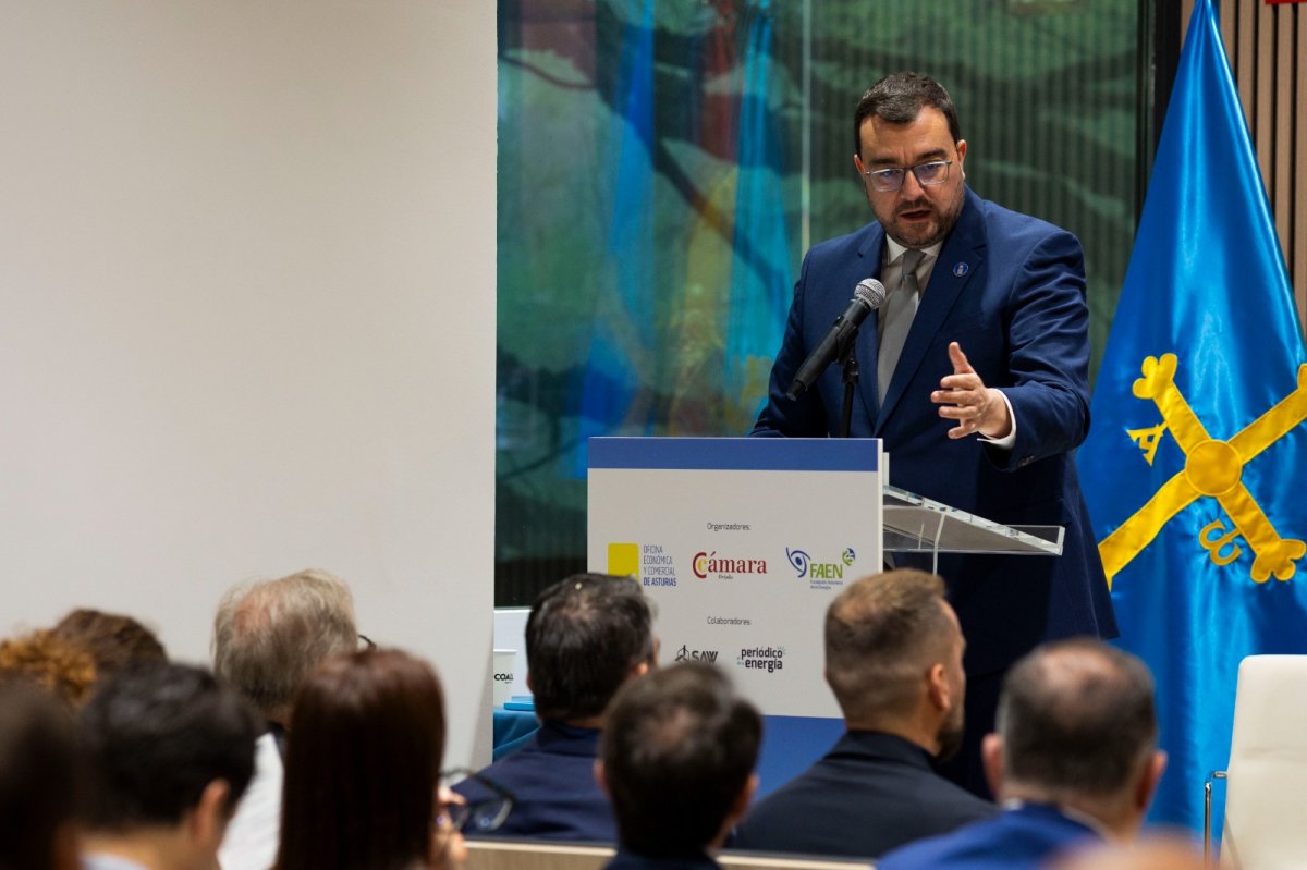 Adrián Barbón, presidente del Principado de Asturias