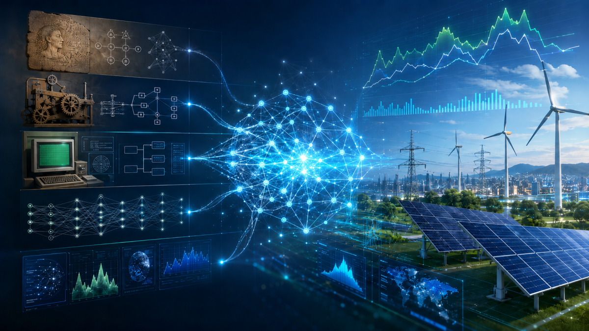 Inteligencia Artificial: décadas transformandodatos en decisiones estratégicas en energía