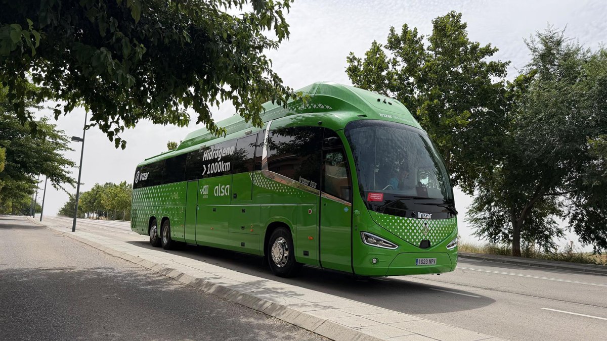 Bosch prueba en Madrid un autobús de hidrógeno con más de 1.000 kilómetros de autonomía