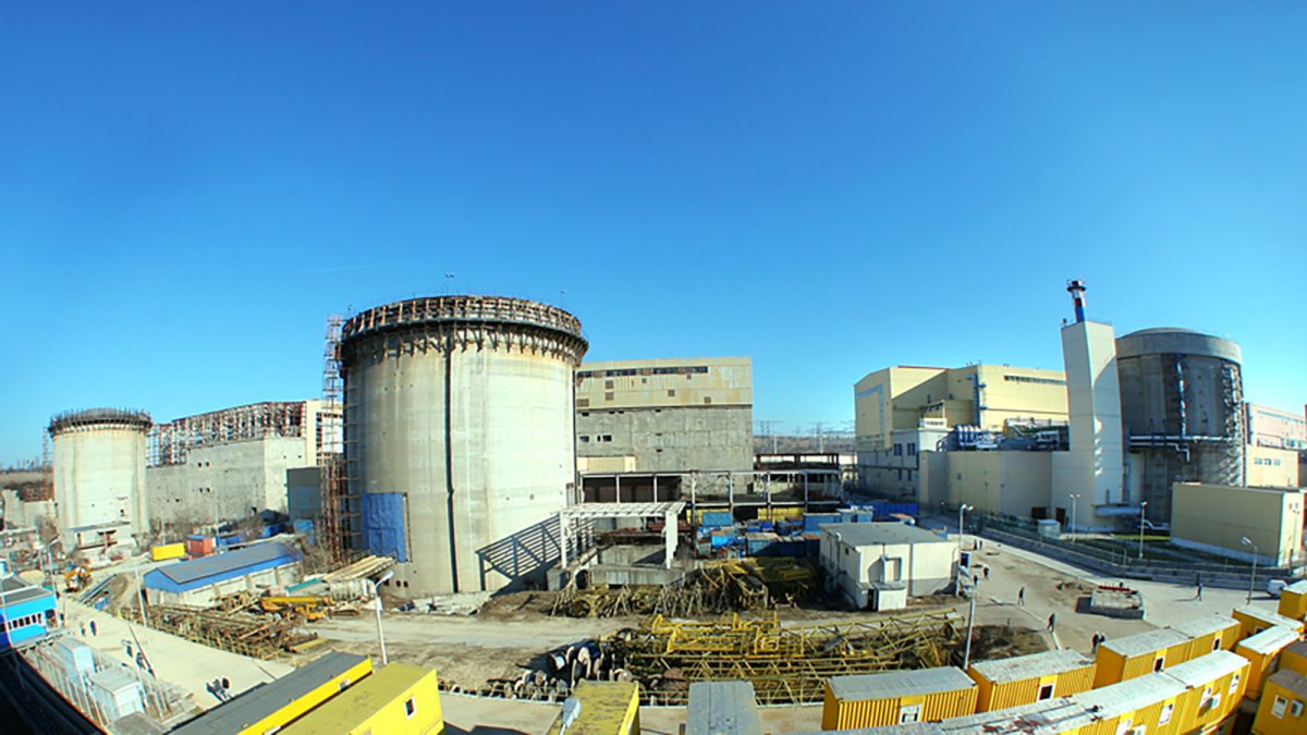 La central nuclear de Cernavoda en Rumanía.