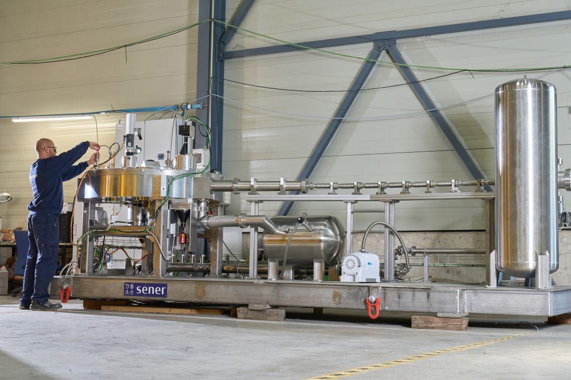 Sener entrega a Fusion for Energy el acelerador centrífugo de pellets para el reactor de fusión JT-60SA