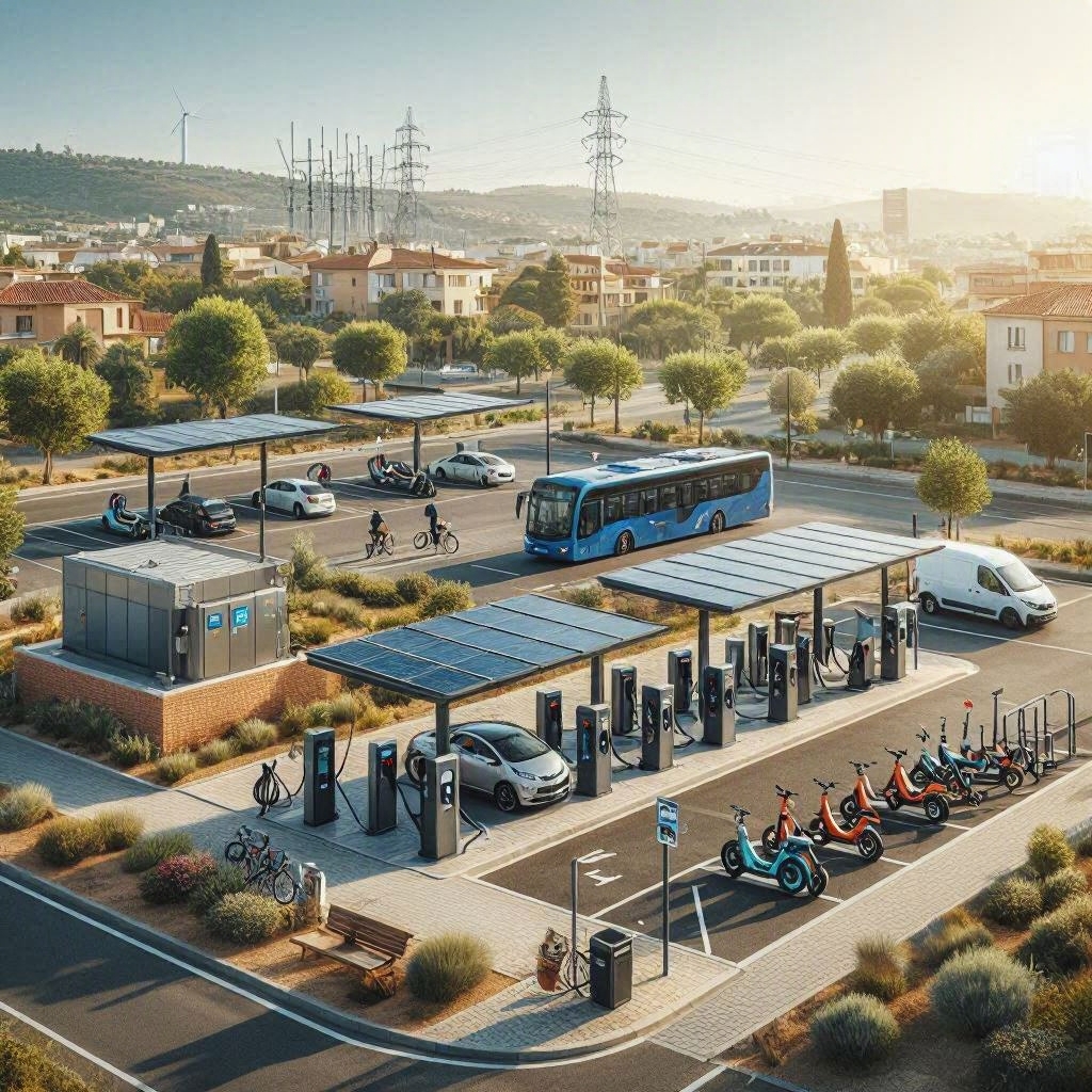 ¿Dónde está la infraestructura para la movilidad terrestre sostenible?