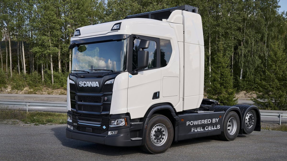 Toyota y Scania probarán la pila de combustible de hidrógeno en camiones pesados