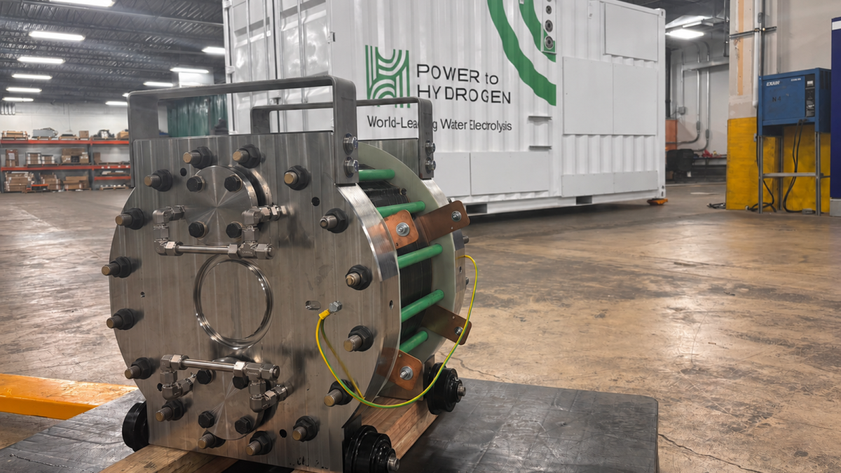 Power to Hydrogen y Repsol prueban con éxito un electrolizador AEM que reduce el coste del hidrógeno renovable