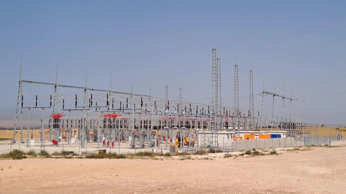 Red Eléctrica concluye la construcción de la subestación de 220 kV de Calatorao (Zaragoza)