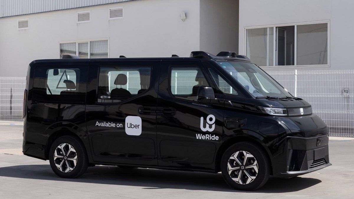 Vehículo autónomo de Uber.