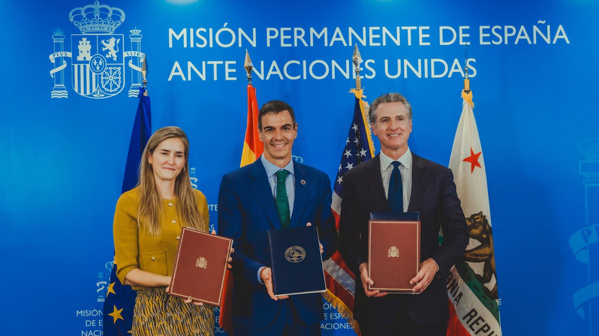 España y California firman acuerdo para impulsar conjuntamente la transición energética