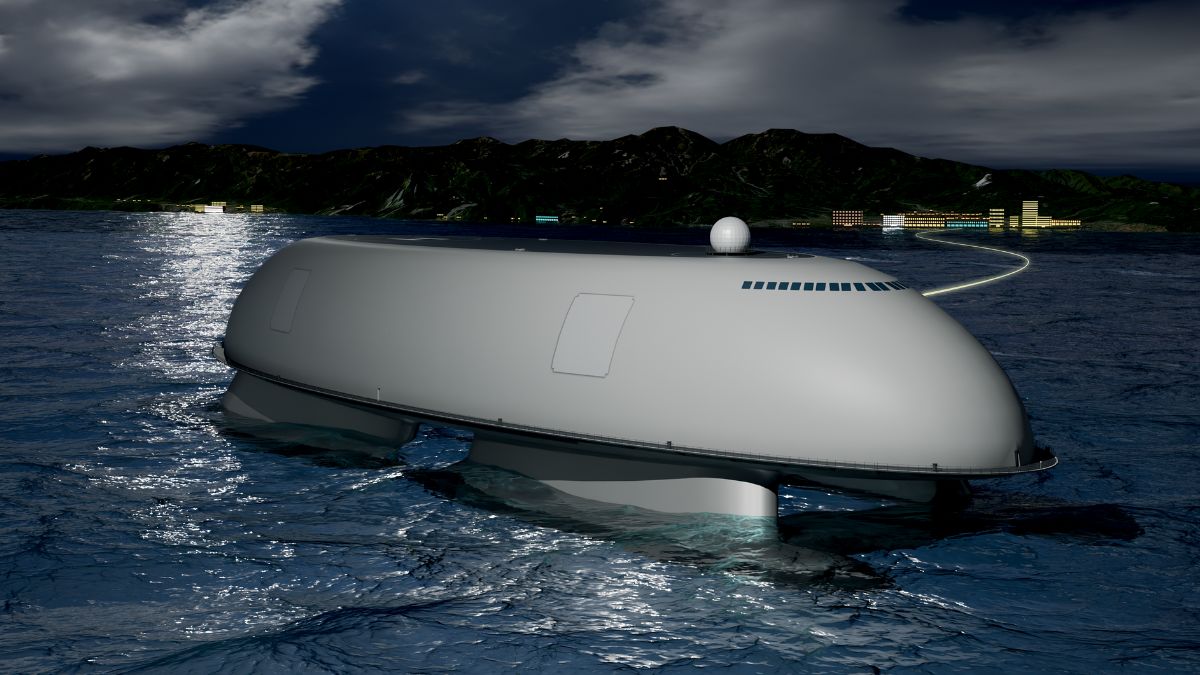 Kraaken, el centro de datos flotante que suministra electricidad limpia y agua potable a miles de hogares