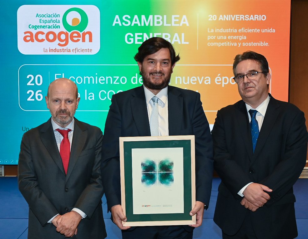 ACOGEN premia a Ramón Roca, director de El Periódico de la Energía, como Cogenerador de Honor 2026