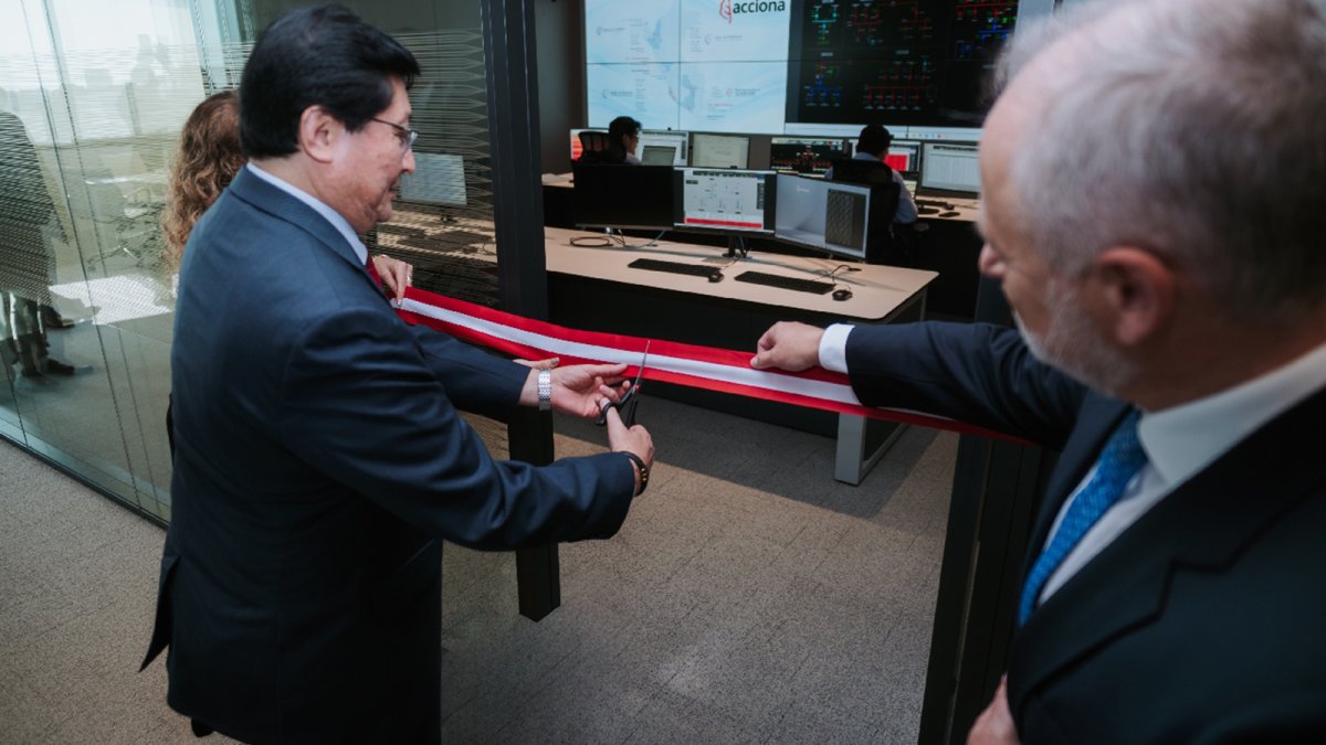 Acciona abre un centro de control en Lima para sus proyectos de transmisión eléctrica
