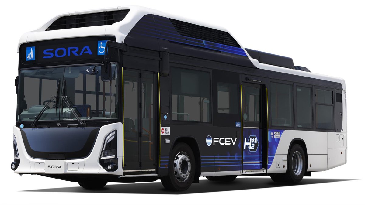 Toyota presenta el nuevo autobús de hidrógeno Sora, con autonomía de más de 300 kilómetros