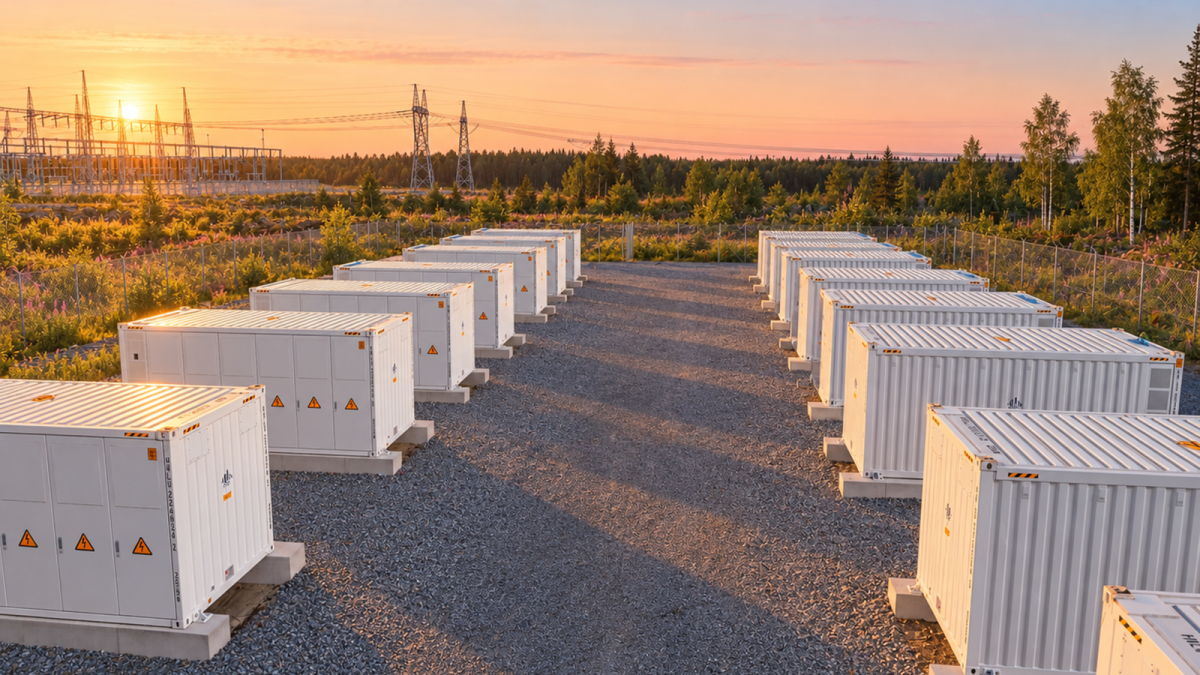 FRV completa la venta de un proyecto de almacenamiento en baterías de 100 MW en Finlandia