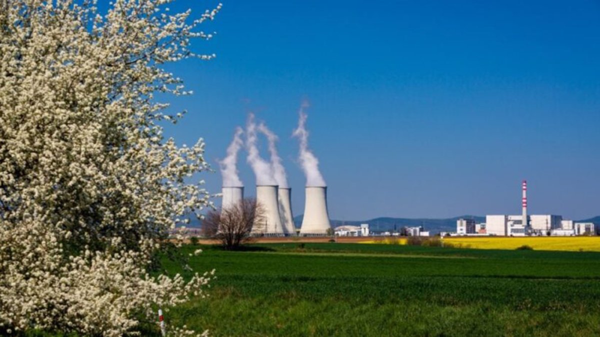 La central nuclear de Mochovce en Eslovaquia.