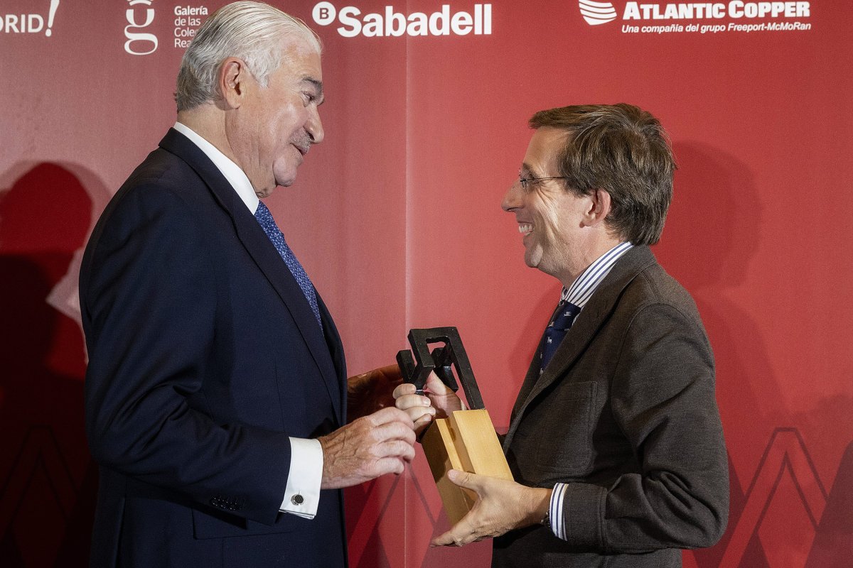 José Bogas, ex CEO de Endesa, recibe el premio Madrileño del Año 2026