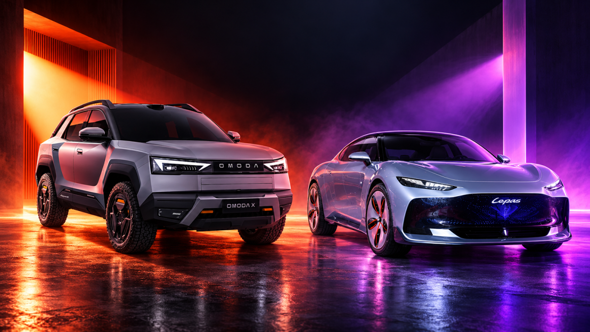 Chery nos muestra su futuro: así son los prototipos de Omoda y Lepas
