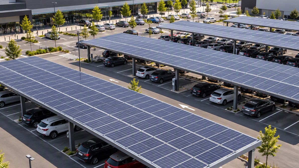 Greenvolt firma un acuerdo con Carrefour Property para instalar marquesinas solares en hasta 120 establecimientos en Francia