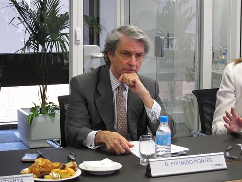 Eduardo Montes, ex presidente de Unesa. 