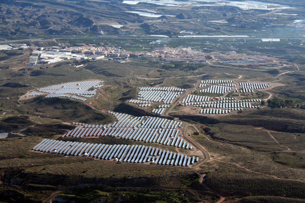 Planta fotovoltaica de Gestamp Solar en Almería. FOTO: Gestamp.