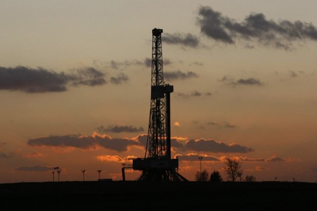 Un pozo de shale gas en EEUU.