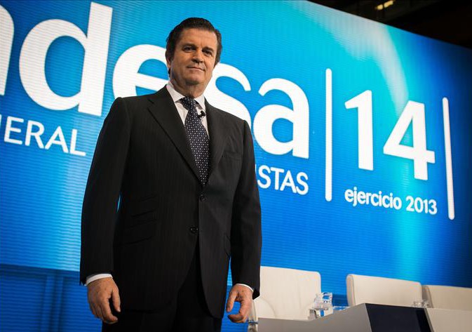 Borja Prado, presidente de Endesa, en la Junta de Accionistas 2014. FOTO: Endesa