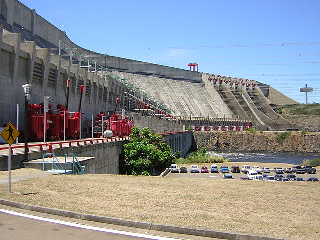 Presa de la central eléctrica del Guri, en Venezuela.