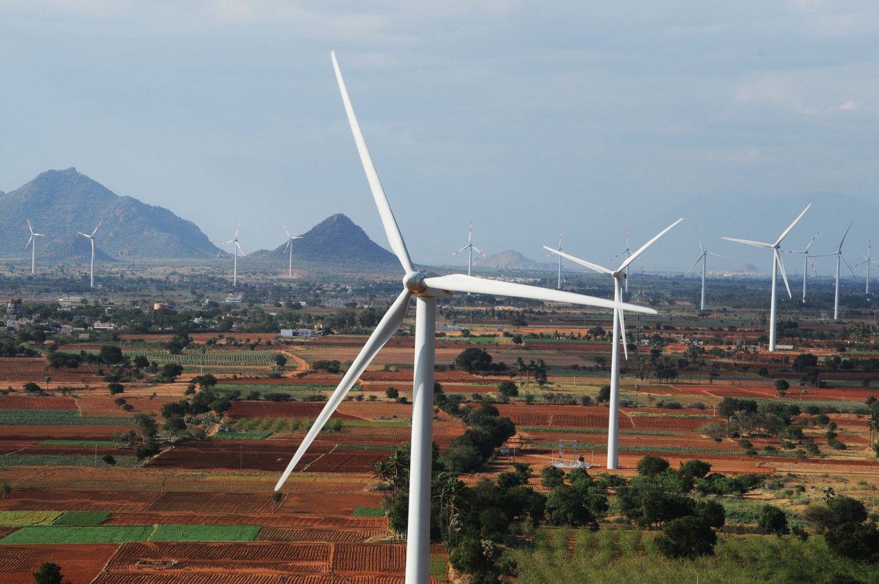 Parque de Gamesa en India. FOTO: Gamesa.