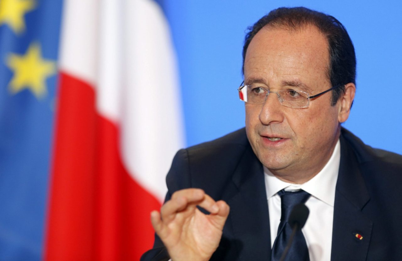François Hollande, presidente de Francia. FOTO: EFE