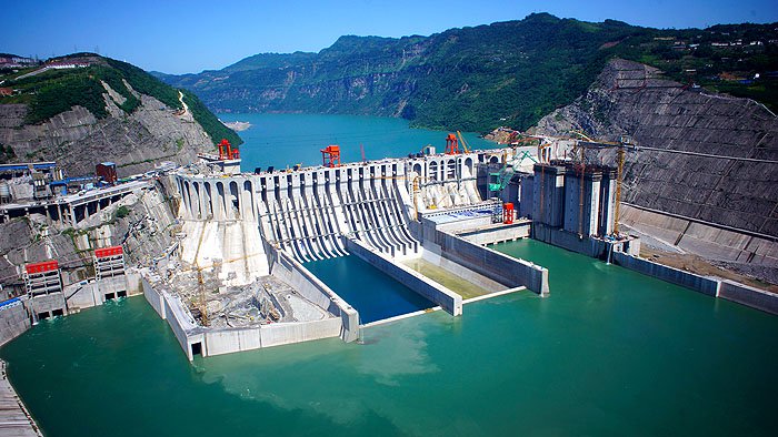 La central de Xiangjiaba se acabó de construir en 2015 y es la séptima del mundo por capacidad instalada.