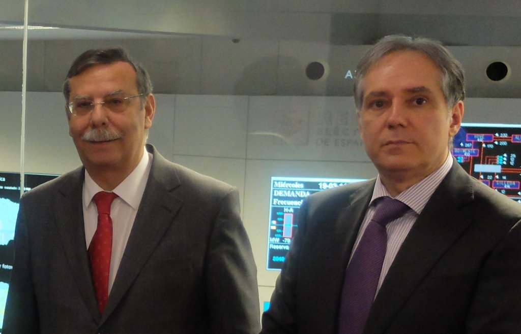 José Folgado y Miguel Duvison. FOTO: REE.