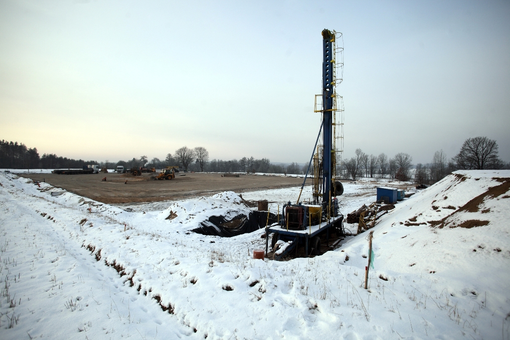 Un pozo de fracking de BNK Petroleum en Polonia. FOTO: BNK Petroleum.